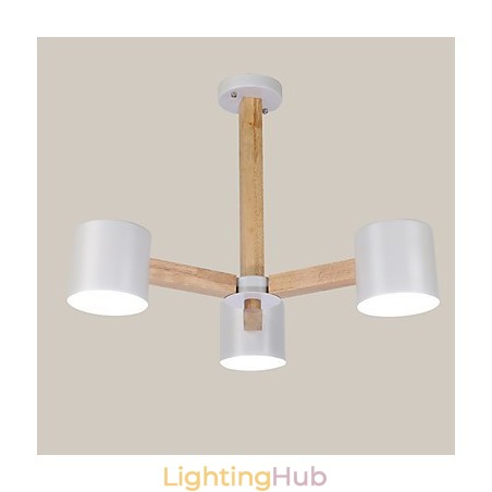 Vintage Painting Feature for Metal Chandelier