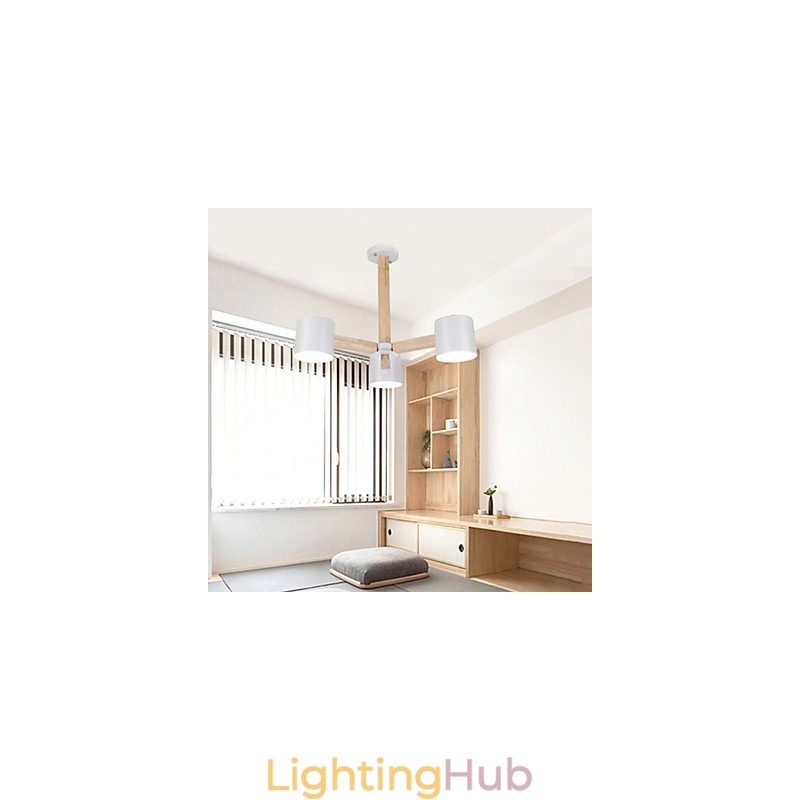 Vintage Painting Feature for Metal Chandelier