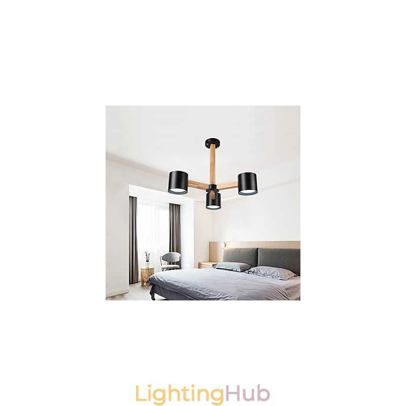 Vintage Painting Feature for Metal Chandelier