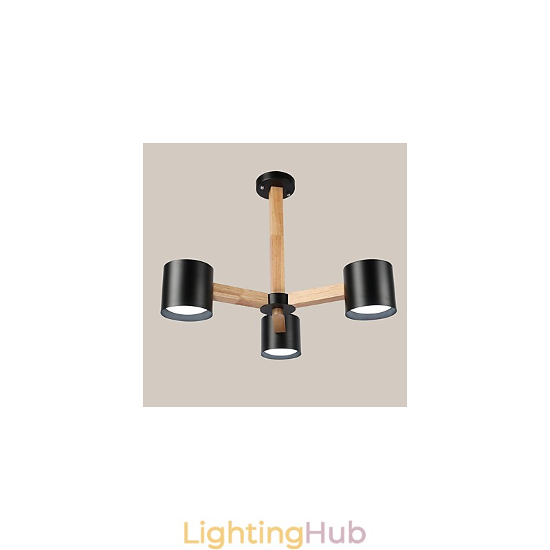 Vintage Painting Feature for Metal Chandelier