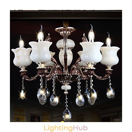 Jade Zinc Alloy Pendant lamp 6 Light Chandelier Jade Zinc Alloy Pendant lamp 6 Light Chandelier
