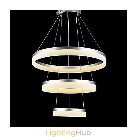 Round Chandelier Lights Lighting Modern Acrylic Lamps Luxurious Three Rings Ceiling Light Fixtures Round Chandelier Lights Lighting Modern Acrylic Lamps Luxurious Three Rings Ceiling Light Fixtures