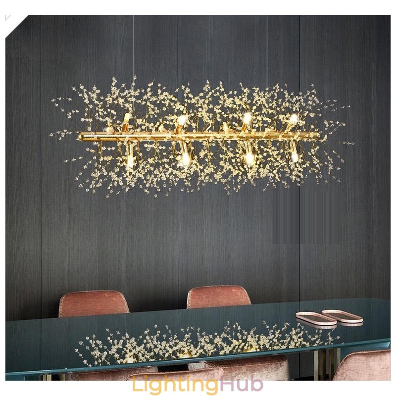 Traditional Classic Electroplated Feature for Crystal Metal Chandelier