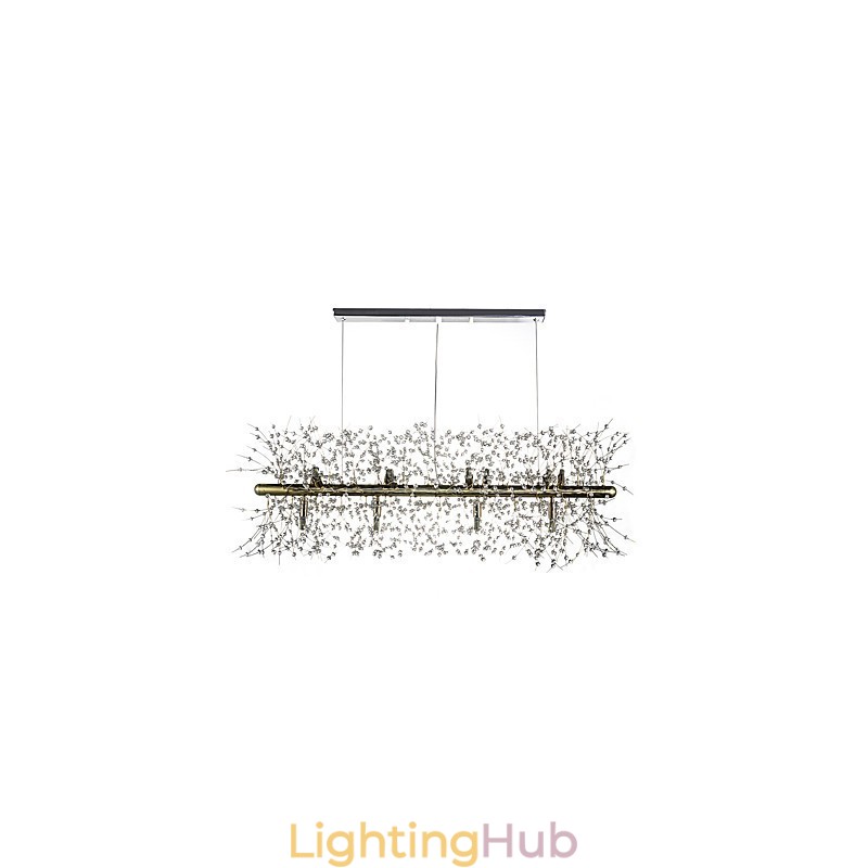 Traditional Classic Electroplated Feature for Crystal Metal Chandelier
