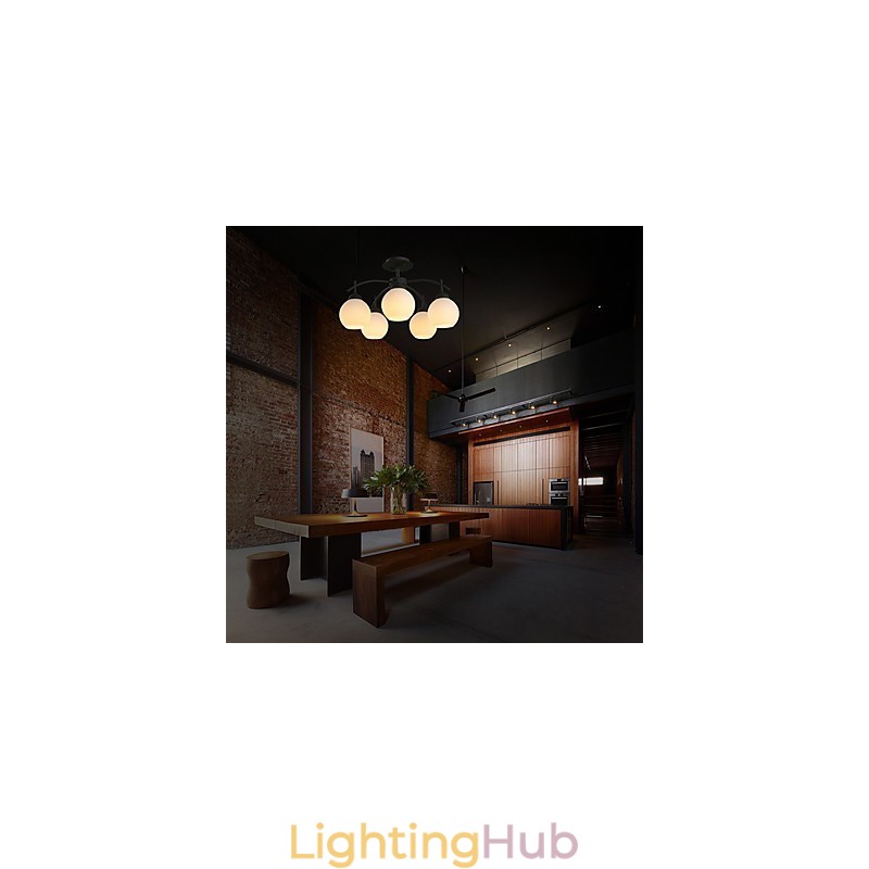 Modern Contemporary Others Feature for Designers Metal Chandelier