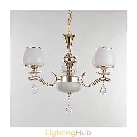 Modern Contemporary Electroplated Feature for Crystal Metal Chandelier Modern Contemporary Electroplated Feature for Crystal Metal Chandelier