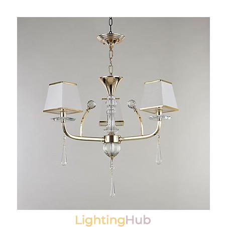 Modern Contemporary Electroplated Feature for Crystal Metal Chandelier Modern Contemporary Electroplated Feature for Crystal Metal Chandelier