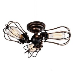 Retro Painting Feature for Mini Style Designers Metal Chandelier