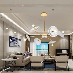 6 Light Personalized Chandelier