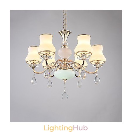 Chandelier Modern Contemporary Electroplated Feature for Crystal Metal Chandelier Modern Contemporary Electroplated Feature for Crystal Metal