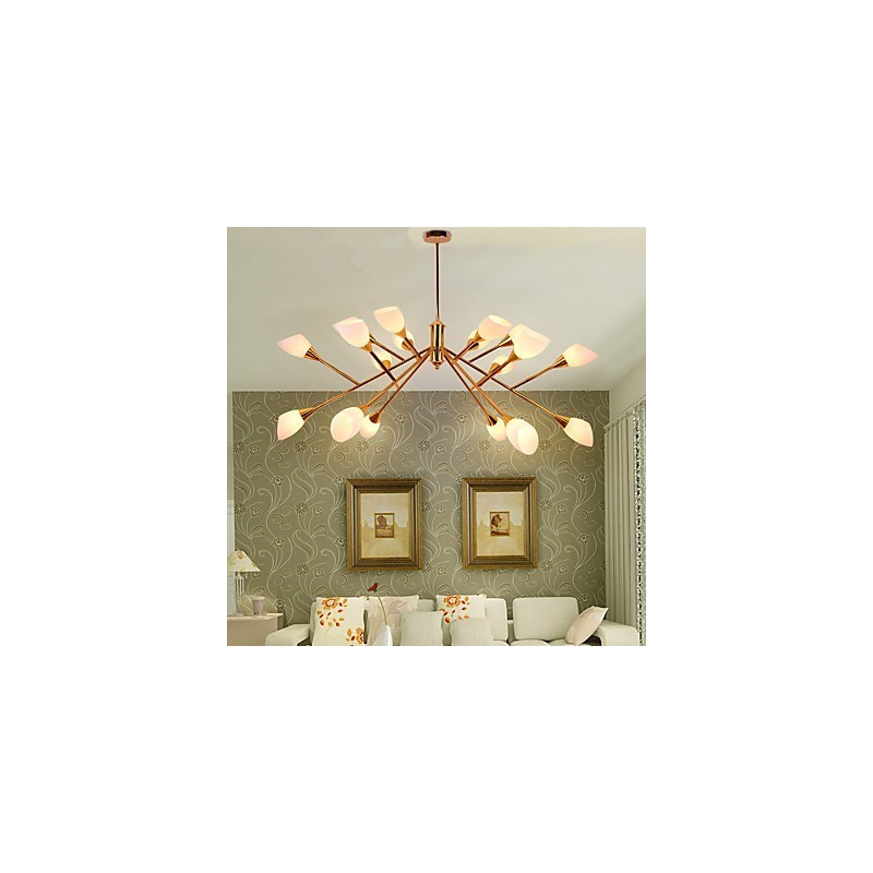 Nordic Simple Atmospheric Pastoral Chandelier Creative Lobby Chandelier Lamp