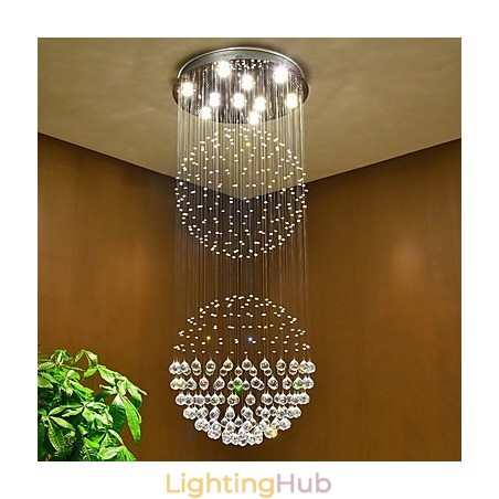 Crystal Ceiling Pendant Light Indoor Chandelier Home Hanging Lighting Lamps Fixtures Crystal Ceiling Pendant Light Indoor Chandelier Home Hanging Lighting Lamps Fixtures
