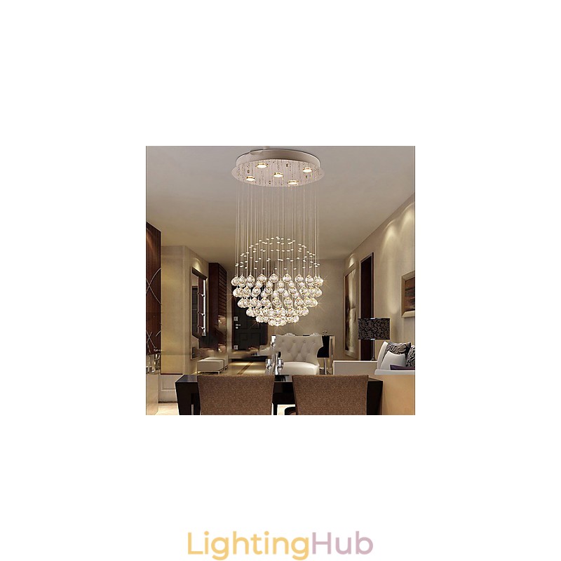 Modern Contemporary Traditional Classic Rustic Lodge Vintage Country Island Crystal Electroplated Metal Pendant Light