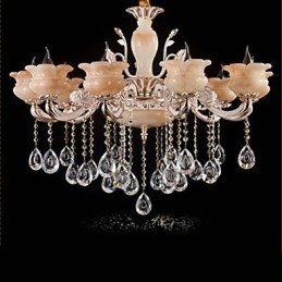 Jade Crystal Pendant lamp