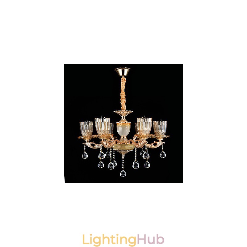 Modern Contemporary Traditional Classic Zinc Alloy Feature for Crystal Mini Style Metal Pendant Light