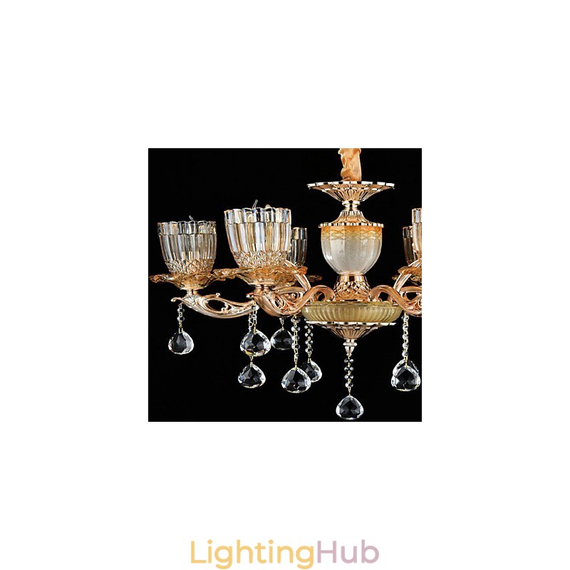 Modern Contemporary Traditional Classic Zinc Alloy Feature for Crystal Mini Style Metal Pendant Light