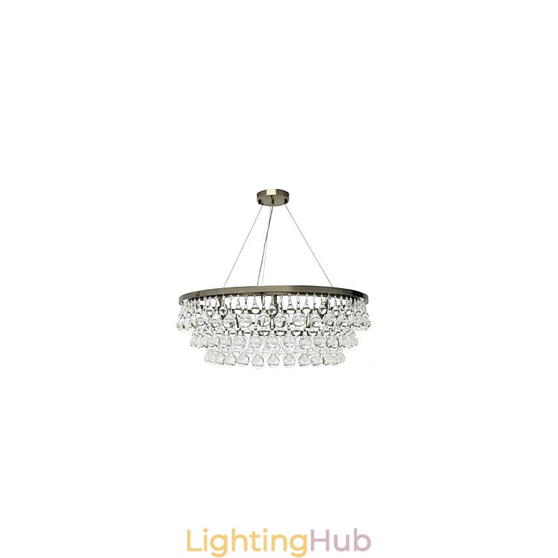 Traditional Classic Electroplated Feature for Designers Metal Chandelier