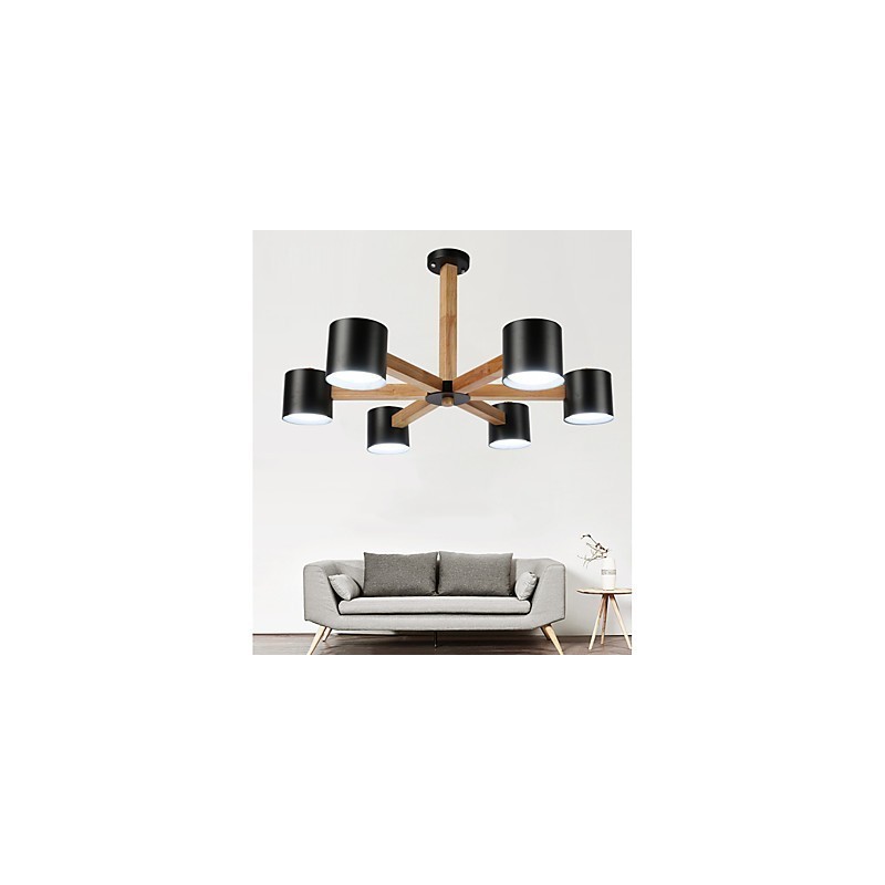 Vintage Painting Feature for Metal Chandelier