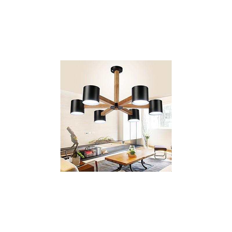 Vintage Painting Feature for Metal Chandelier
