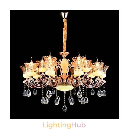 Pendant Light Zinc Alloy Feature for Crystal Mini Style Metal Indoors Shops 15 Bulbs Pendant Light Zinc Alloy Feature for Crystal Mini Style Metal Indoors Shops 15 Bulbs