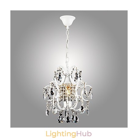 Iron Painting Chandelier with Clear Crystal Modern Lighting Lamp Iron Painting Chandelier with Clear Crystal Modern Lighting Lamp