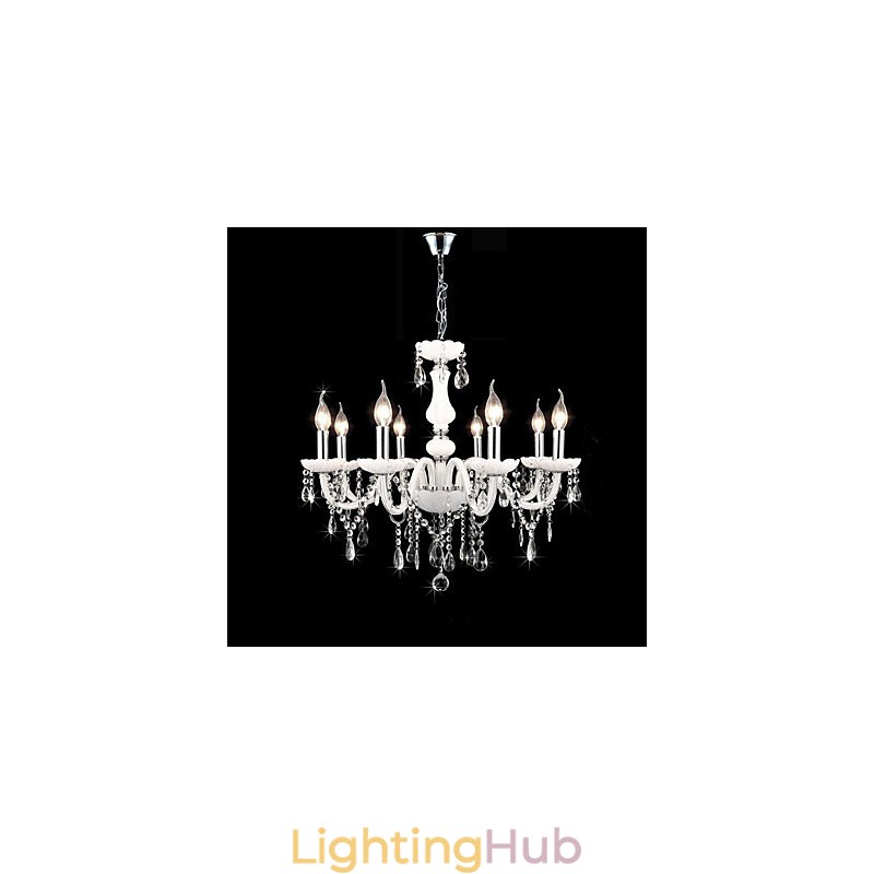 Modern Contemporary Traditional Classic Others Feature for Crystal Candle Style Glass Chandelier