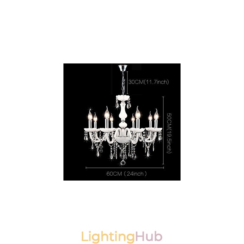 Modern Contemporary Traditional Classic Others Feature for Crystal Candle Style Glass Chandelier