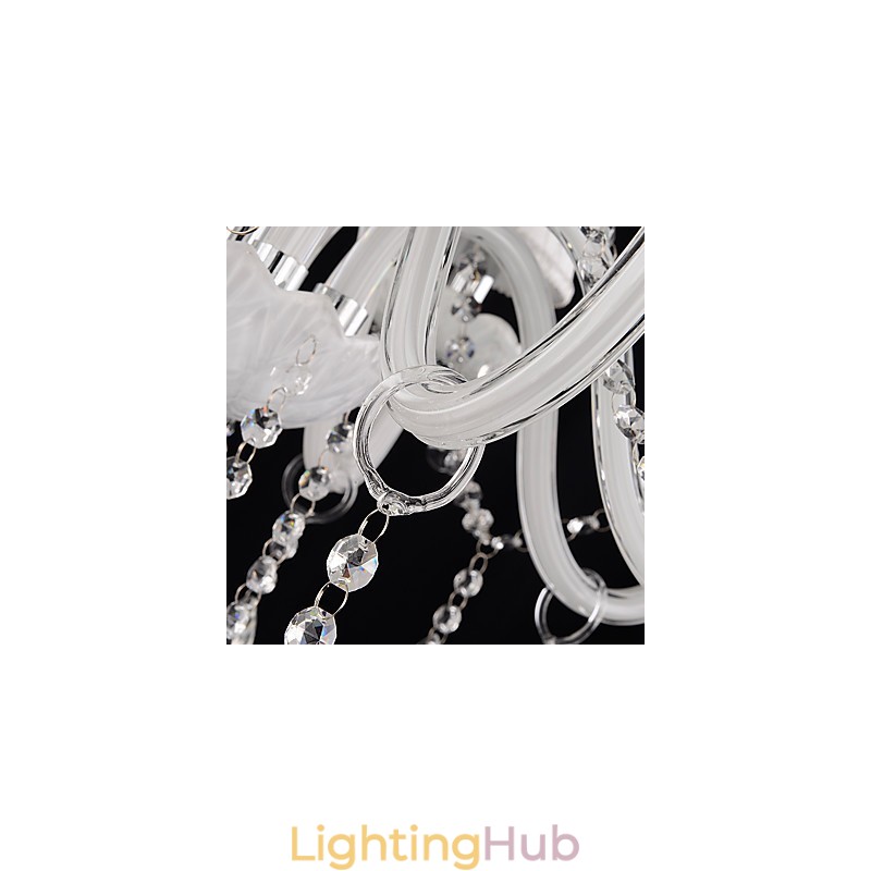 Modern Contemporary Traditional Classic Others Feature for Crystal Candle Style Glass Chandelier