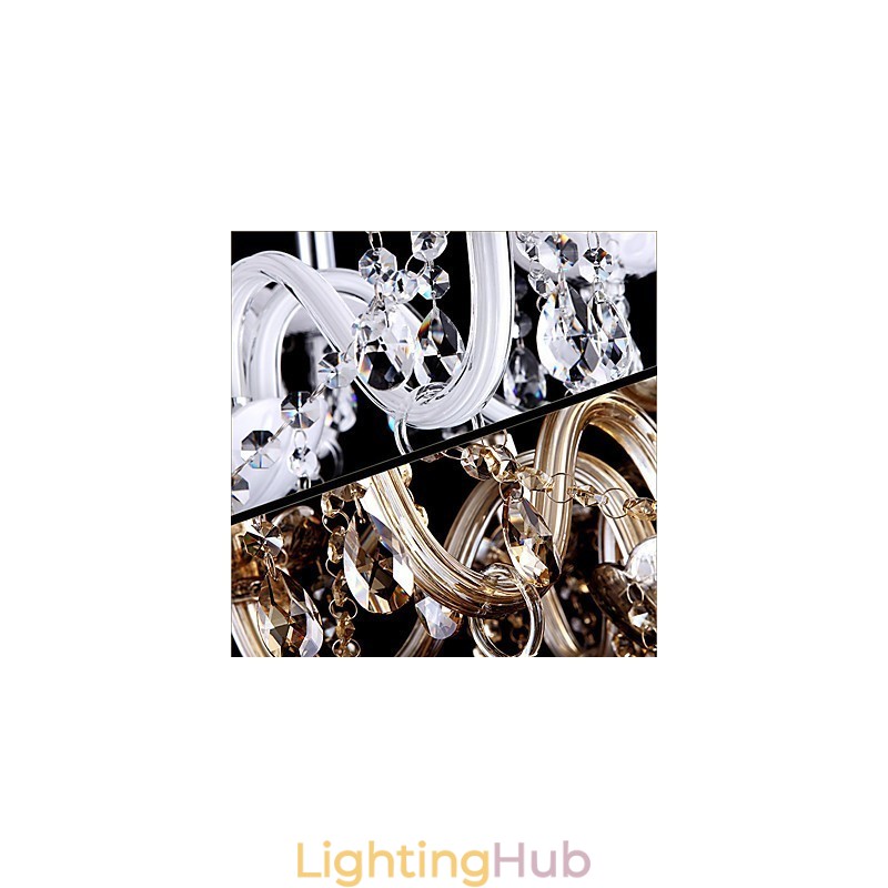 Modern Contemporary Traditional Classic Others Feature for Crystal Candle Style Glass Chandelier