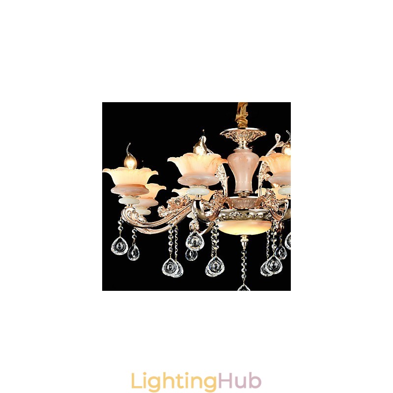 Modern Contemporary Traditional Classic Zinc Alloy Feature for Crystal Mini Style Metal Pendant Light