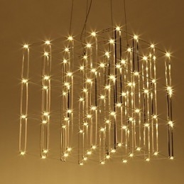 Modern Chandelier Light Stainless Steel Lamp Loft Lighting