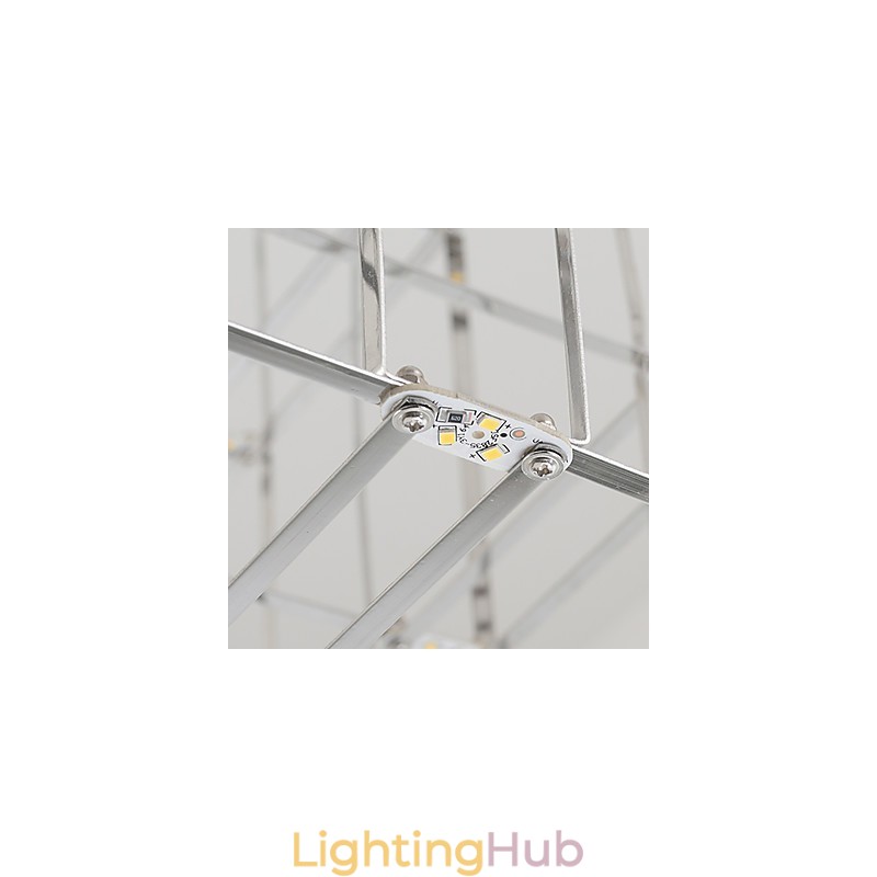Modern Chandelier Light Stainless Steel Lamp Loft Lighting