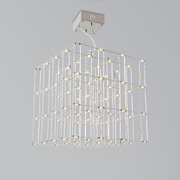 Modern Chandelier Light Stainless Steel Lamp Loft Lighting