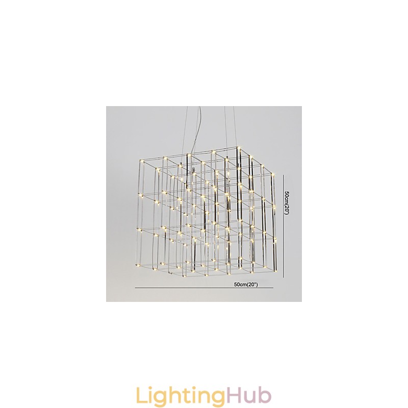 Modern Chandelier Light Stainless Steel Lamp Loft Lighting