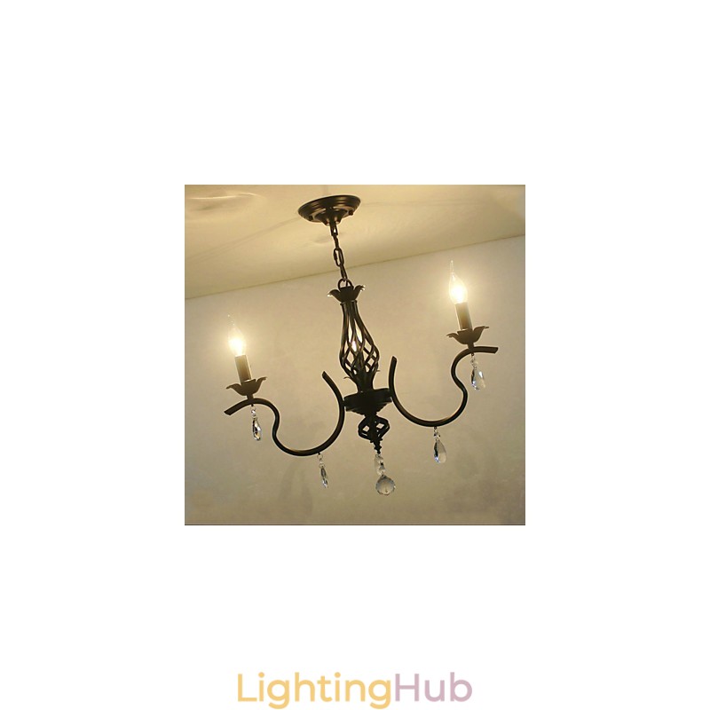 European Style Crystal Chandelier Small Chandelier Simple Creative Lamps