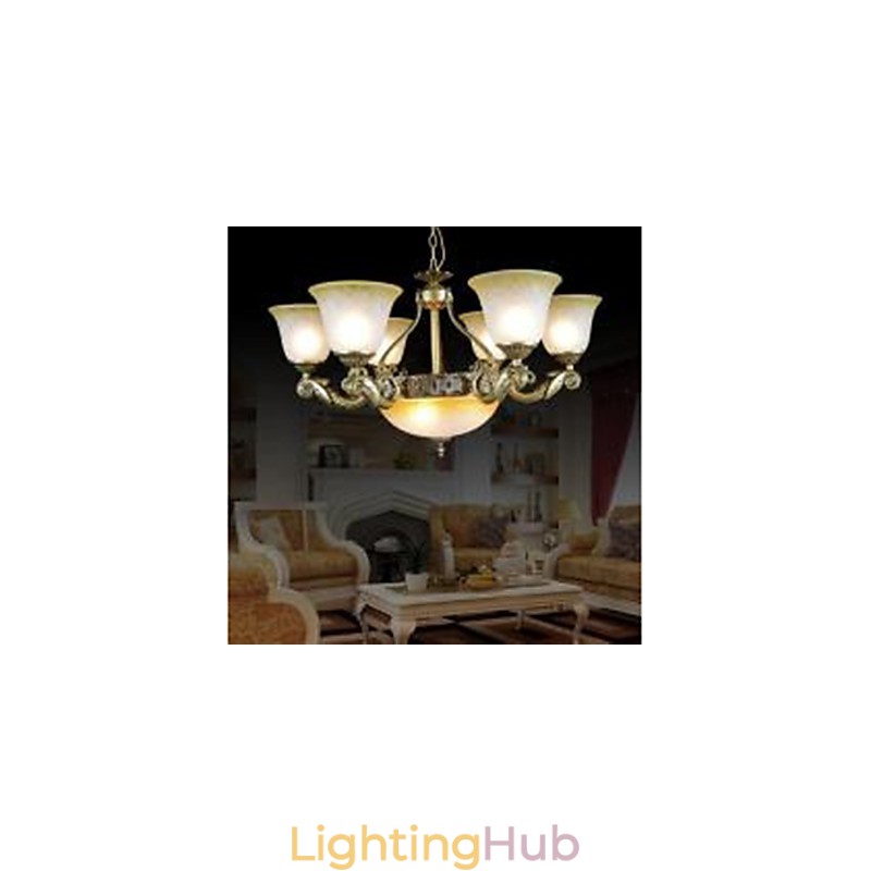 Chandelier Bronze European Retro Classic