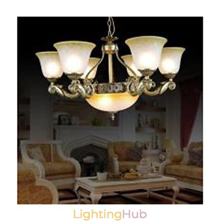 Chandelier Bronze European Retro Classic Chandelier Bronze European Retro Classic
