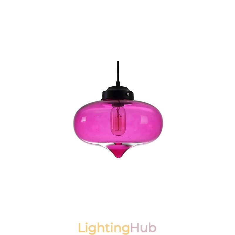Bubble Design Pendant 1 Light Minimalist Iron Painting