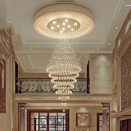 Contemporary Crystal Ceiling Pendant Light Modern Chandelier Home Hanging Lighting Chandelier Lamps Fixtures