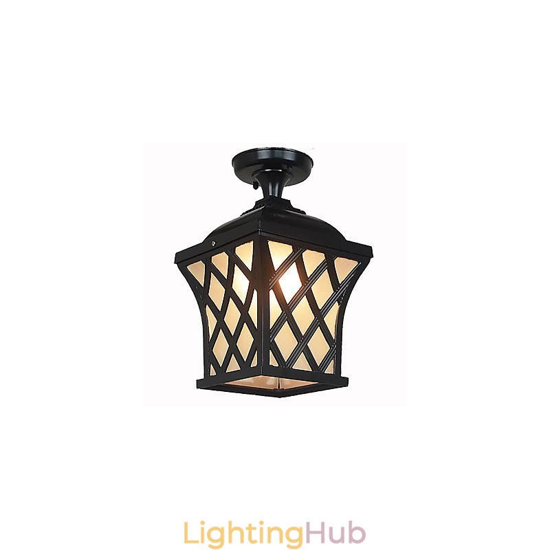 Rural Lamp American Garden Patio Door Outdoor Waterproof Grape Droplight