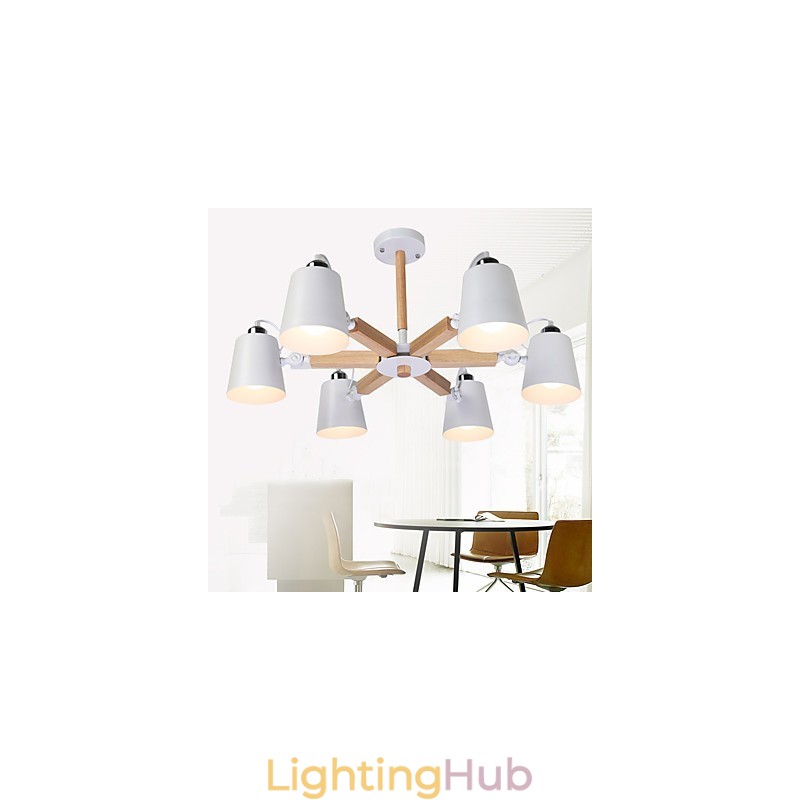 Vintage Painting Feature for Metal Chandelier