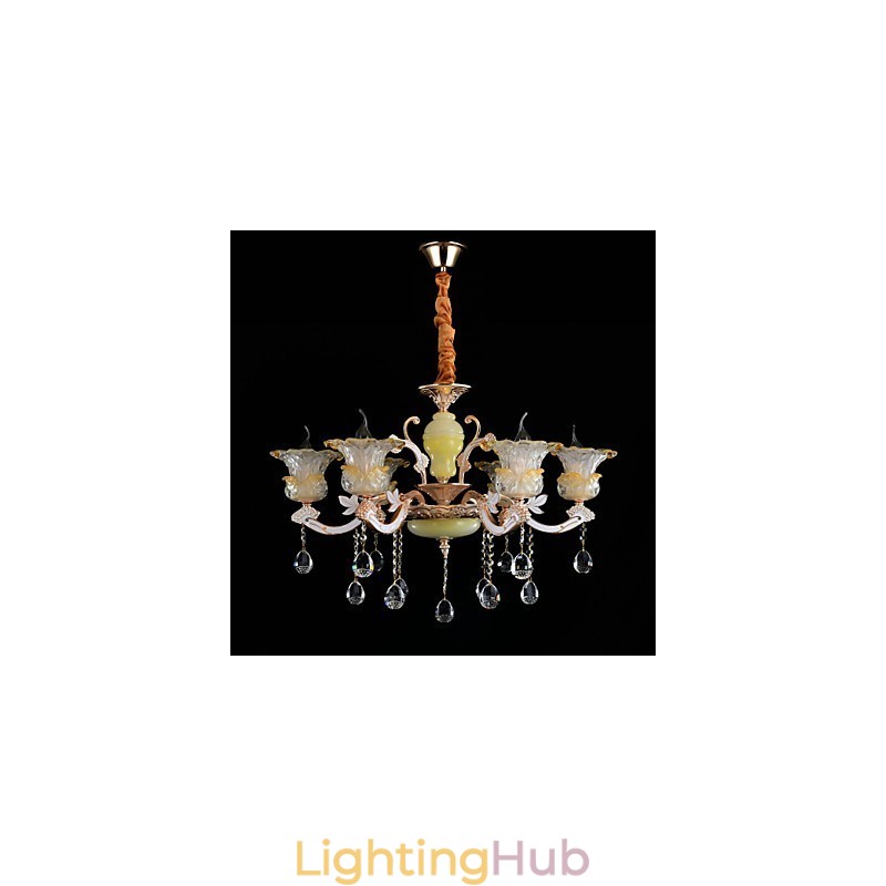 Modern Contemporary Traditional Classic Zinc Alloy Feature for Crystal Mini Style Metal Pendant Light