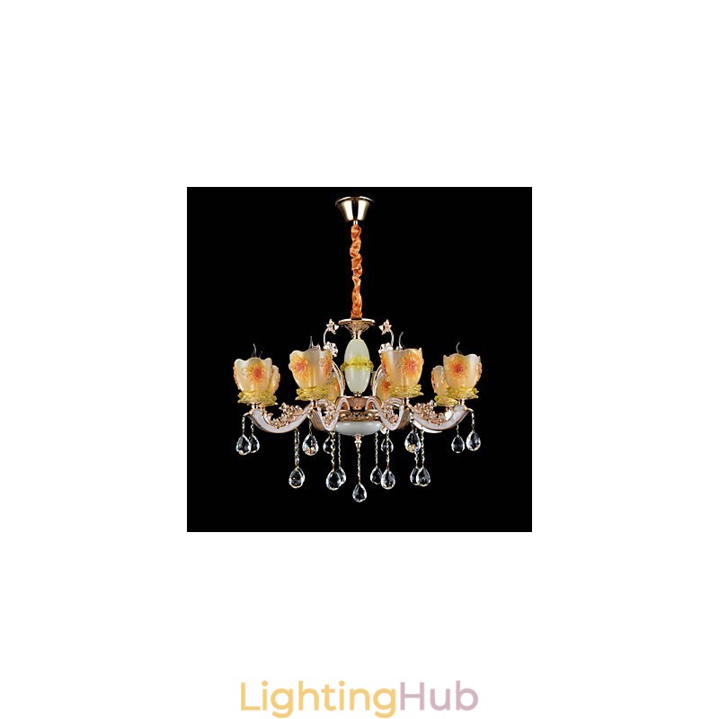 Modern Contemporary Traditional Classic Zinc Alloy Feature for Crystal Mini Style Metal Pendant Light