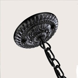 Crystal Chandelier European Style Wrought Iron Lamp Creative Candle Lamps And Lanterns