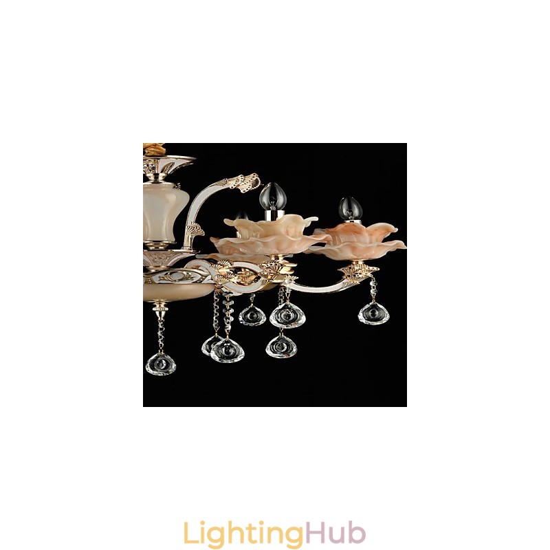 Modern Contemporary Traditional Classic Zinc Alloy Feature for Crystal Mini Style Metal Pendant Light