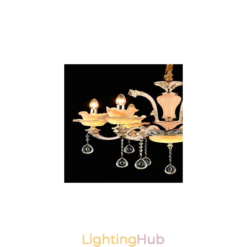 Modern Contemporary Traditional Classic Zinc Alloy Feature for Crystal Mini Style Metal Pendant Light
