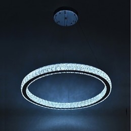 Dimmable Ring Indoo Ceiling Light Pendant Light Modern Chandelier Lighting Chandelier Lamp with Remote Control