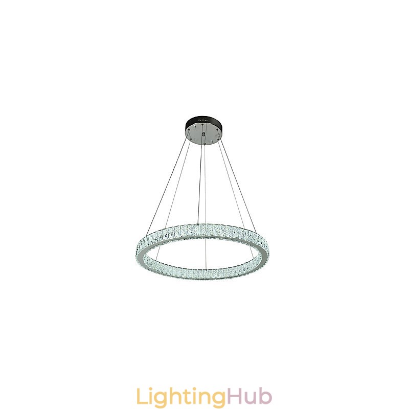 Dimmable Ring Indoo Ceiling Light Pendant Light Modern Chandelier Lighting Chandelier Lamp with Remote Control