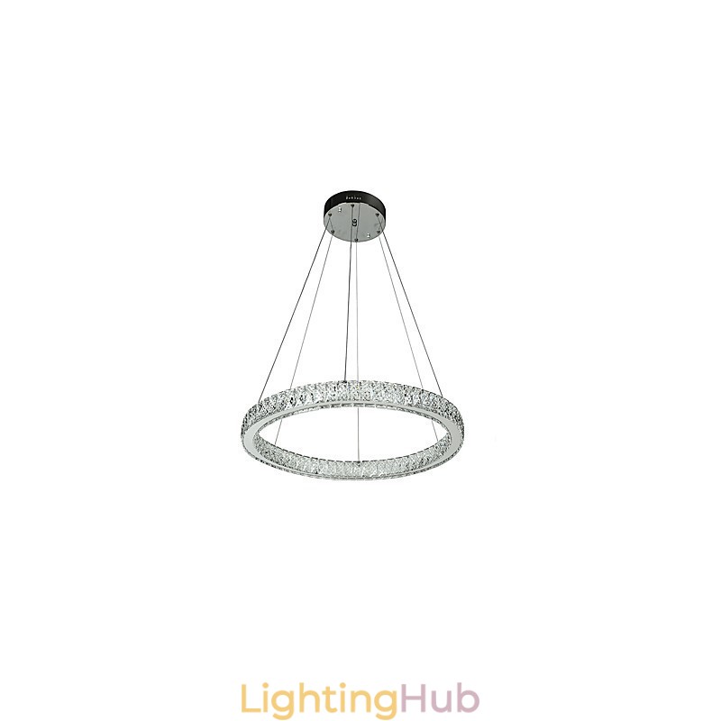 Dimmable Ring Indoo Ceiling Light Pendant Light Modern Chandelier Lighting Chandelier Lamp with Remote Control