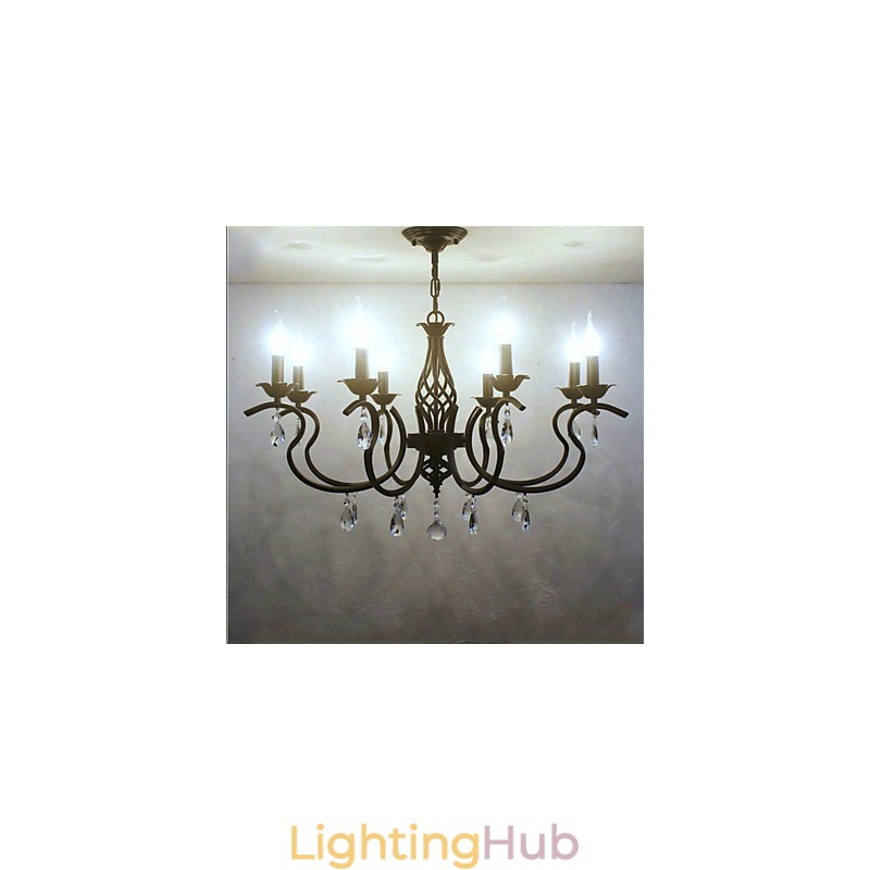European Style Crystal Chandelier Dining Lights Simple Creative Candles Lamps And Lanterns Novelty Lightig